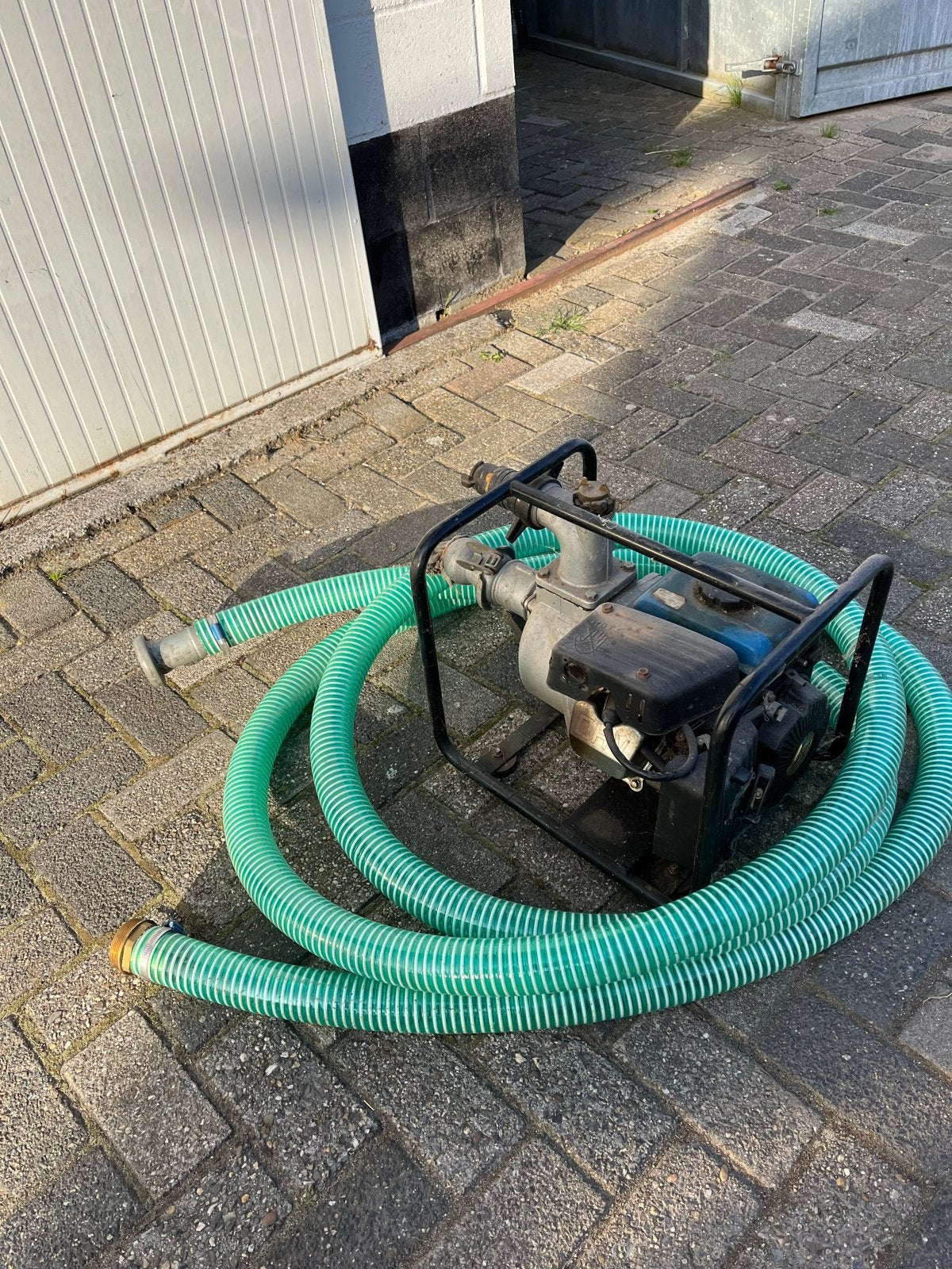 Güde Motorpomp GMP 150 met aanzuigslang, Ophalen of Verzenden, Gebruikt, Handmatig, Overige typen