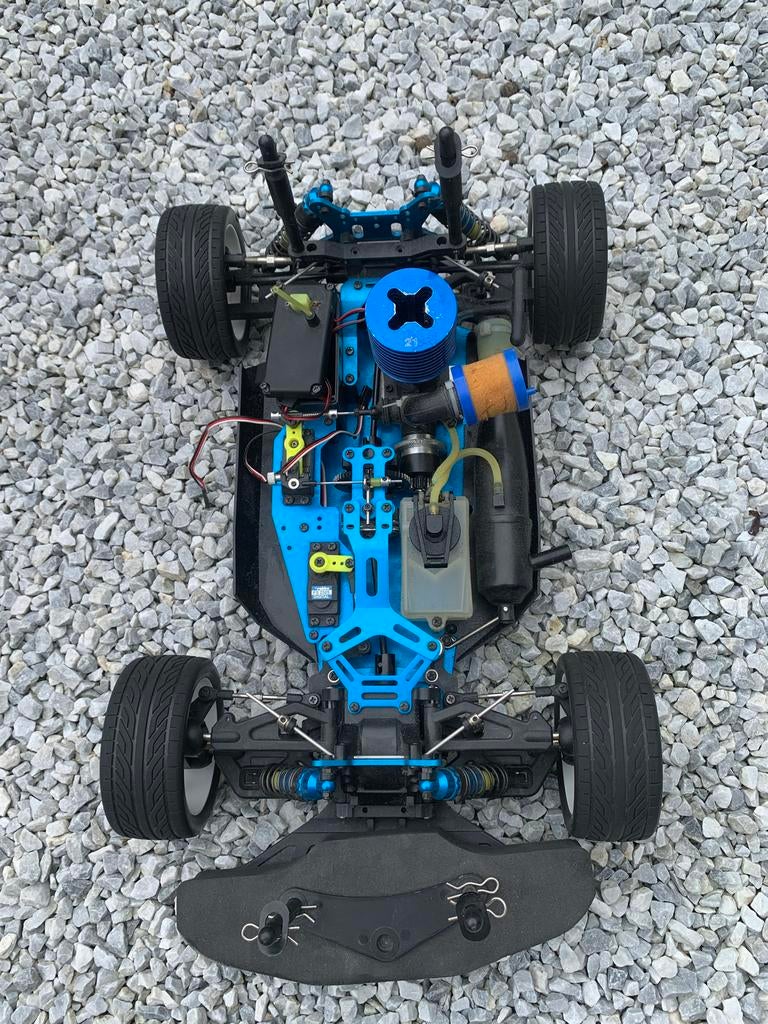 OFNA Ultra GTP 1:8 Nitro RC Auto, Hobby en Vrije tijd, Gebruikt, Ophalen of Verzenden, Auto onroad, Schaal 1:8