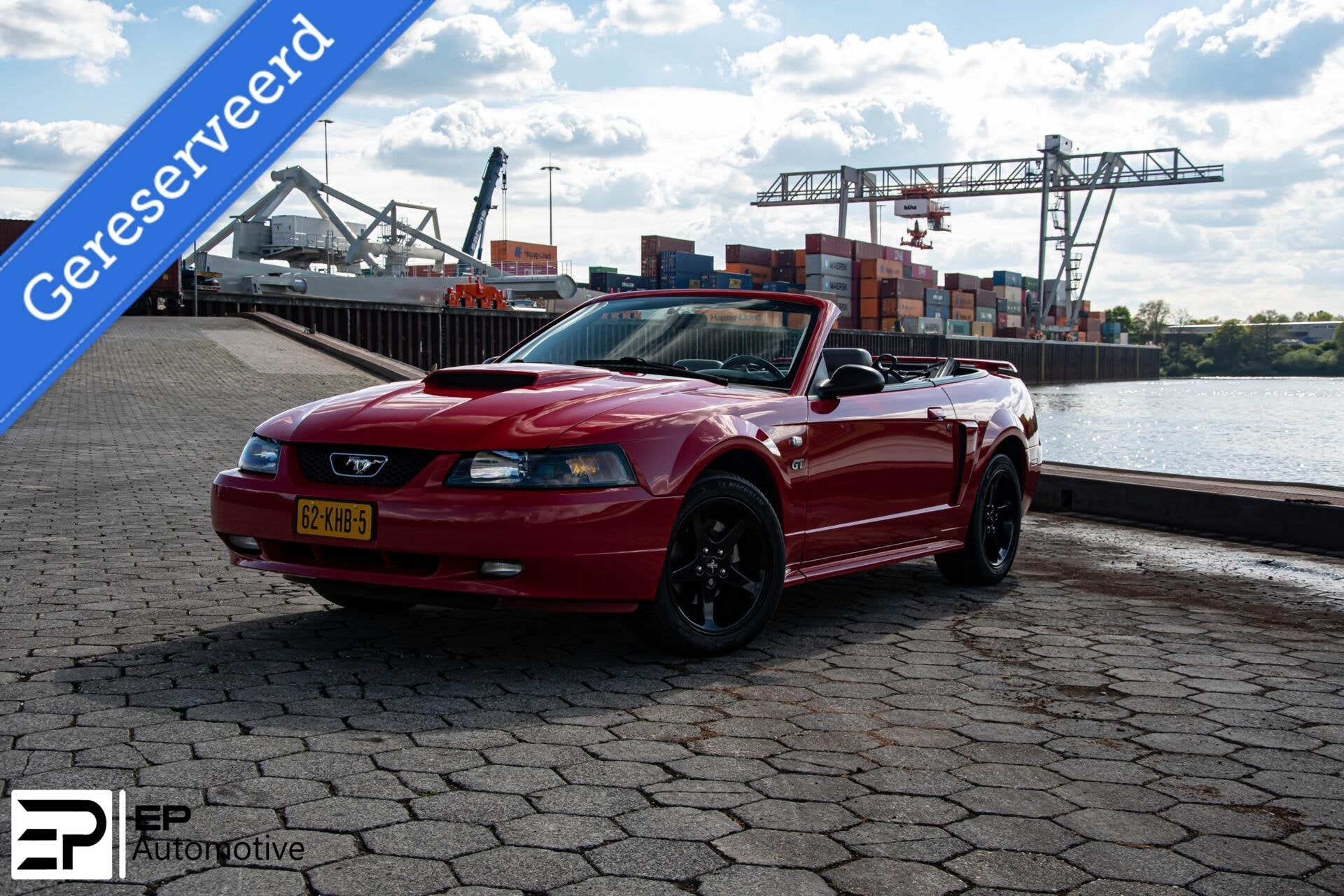 Ford USA Mustang GT|4.6V8|Cabrio|Airco|Uniek, Auto's, Automaat, Achterwielaandrijving, Gebruikt, Overige carrosserieën