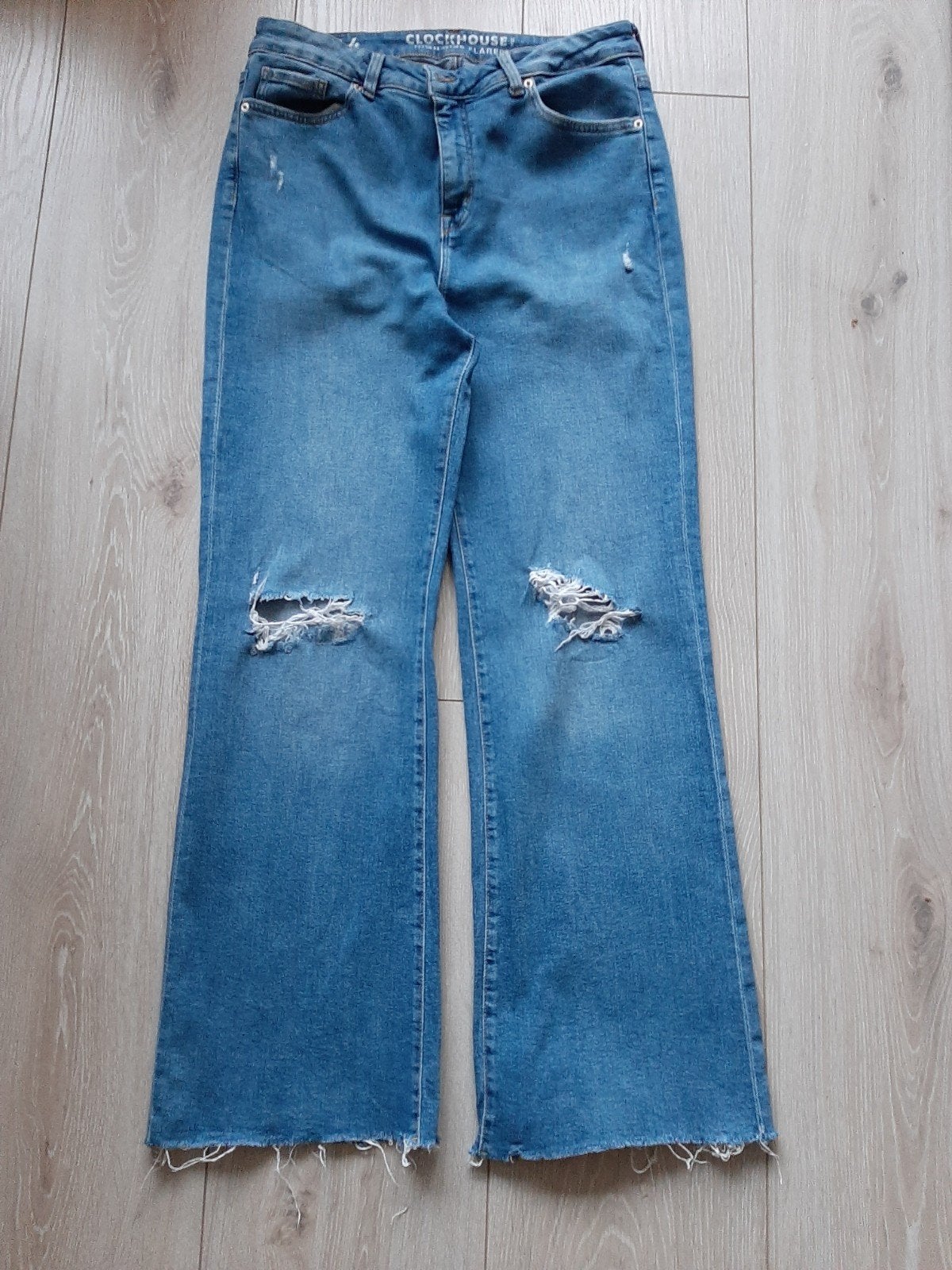 Jeans High Rised Flarid Maat44  C&A, Kleding | Dames, Blauw, Ophalen of Verzenden, Zo goed als nieuw, W33 - W36 (confectie 42/44)