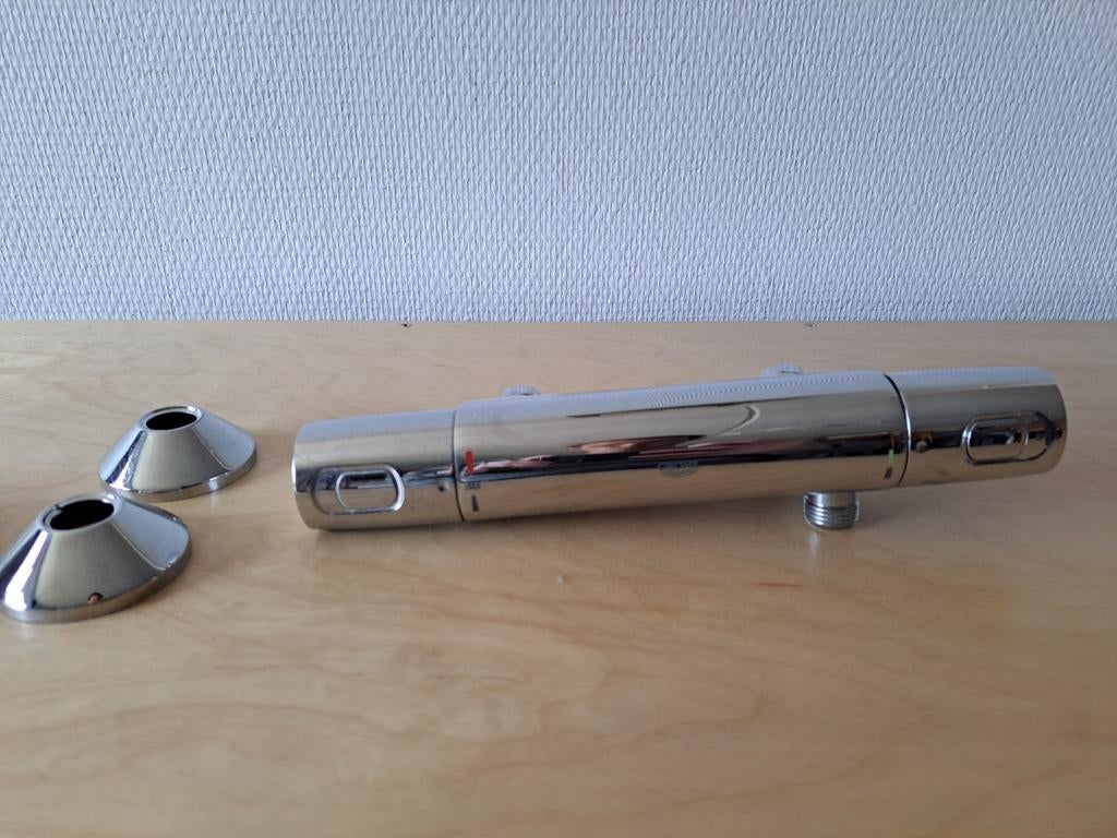 Grohe Thermostatische Kraan, Ophalen of Verzenden, Gebruikt, Chroom, Kraan