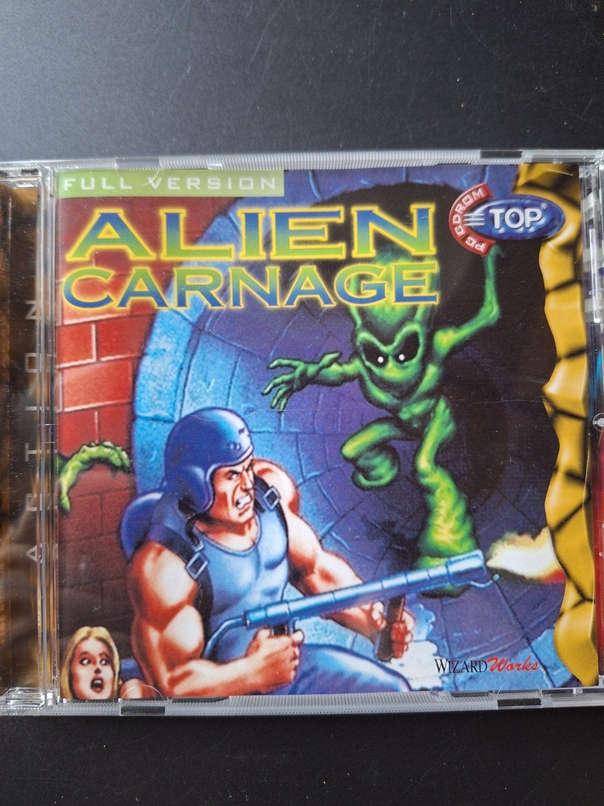 Alien Carnage (Halloween Harry) PC CD-ROM Game, Avontuur en Actie, Gebruikt, 1 speler, Ophalen of Verzenden