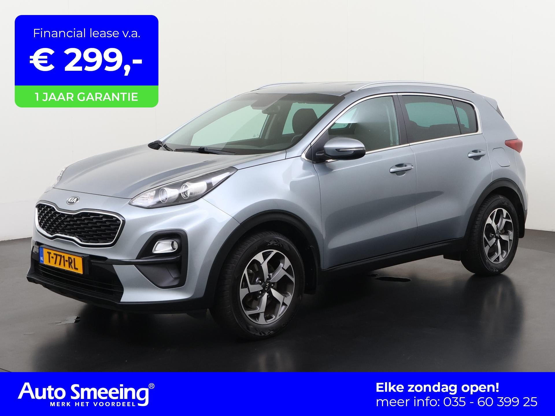 Kia Sportage 1.6 T-GDI DynamicPlusLine | Trekhaak | Stoel/St, 12 maanden, 15 km/l, Gebruikt, 4 cilinders