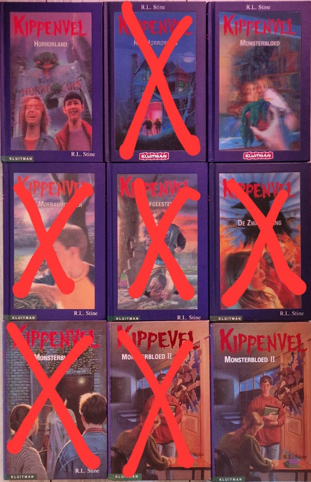 Reeks kippenvel boeken, Boeken, Kinderboeken | Jeugd | 10 tot 12 jaar, Ophalen of Verzenden, Gelezen, R.L. Stine, Fictie