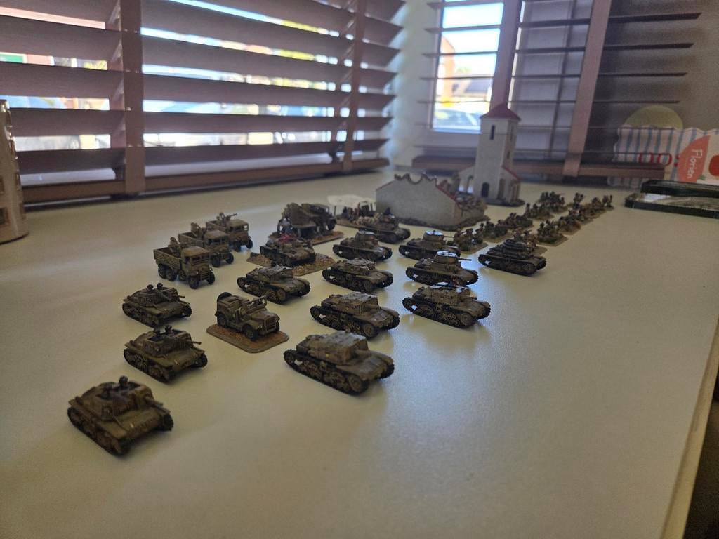 Flames of War Italiaans Leger: Vroeg, Midden, Laat Oorlog, Overige merken, Gebruikt, Ophalen of Verzenden, Tank