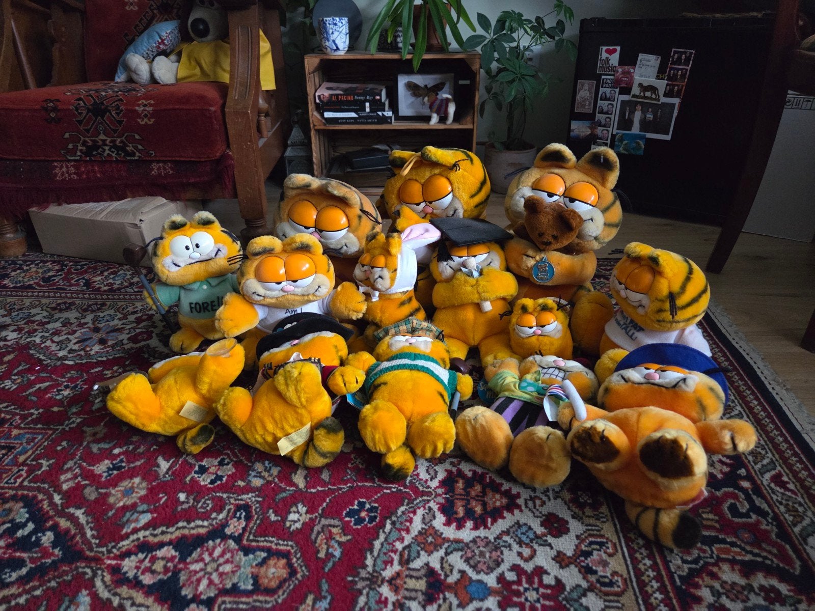 Vintage garfield knuffel  collectie, Ophalen of Verzenden, Overige typen