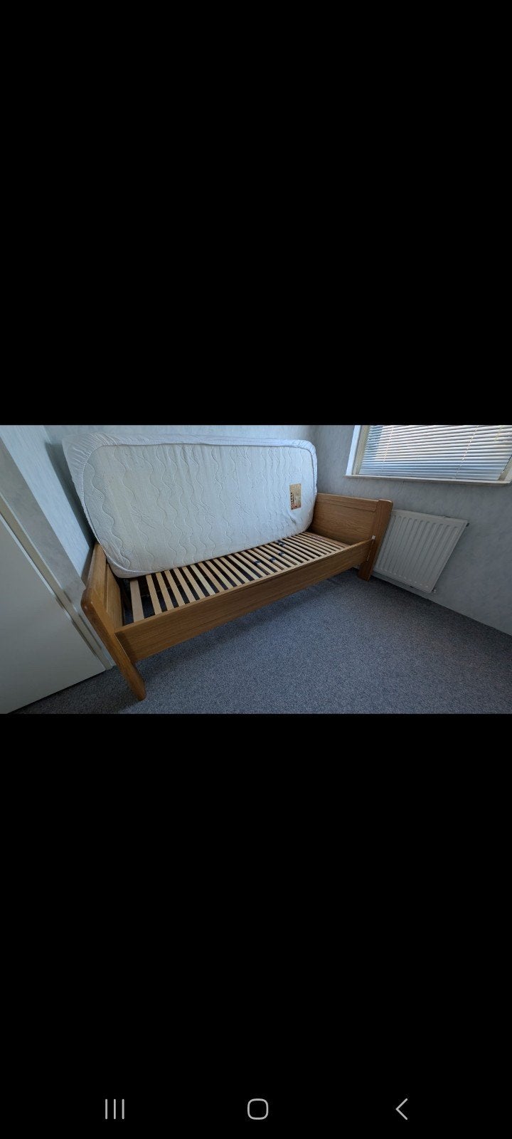 Bed 90x200, Ophalen, Gebruikt, 90 cm, Eenpersoons