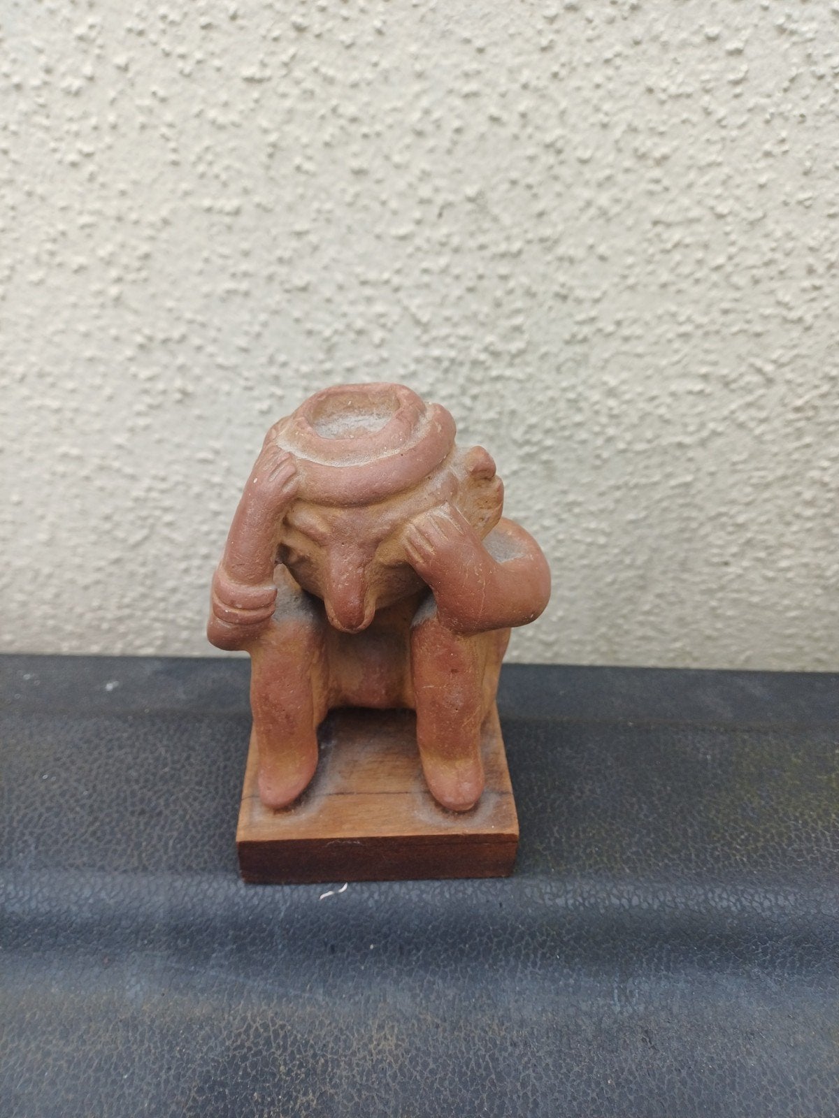 Zeldzame vonst antiek  Mexico  grafbeeldje, Ophalen of Verzenden