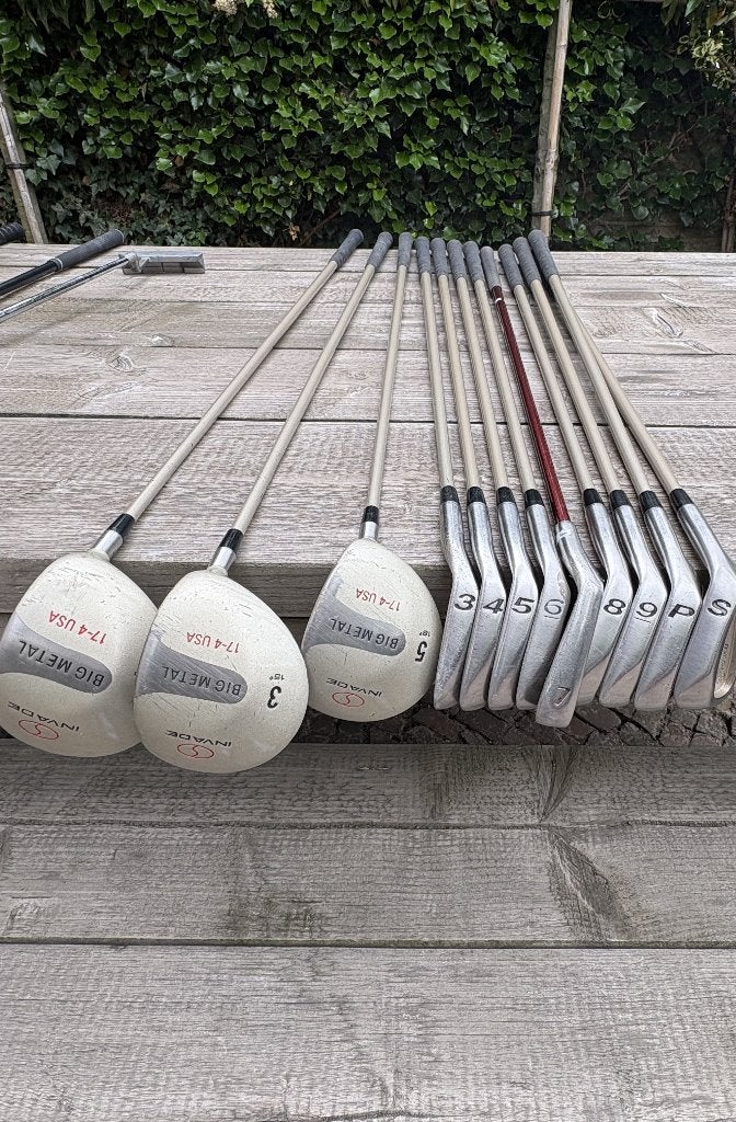 Golf set (zonder tas), Ophalen, Zo goed als nieuw, Set, Overige merken