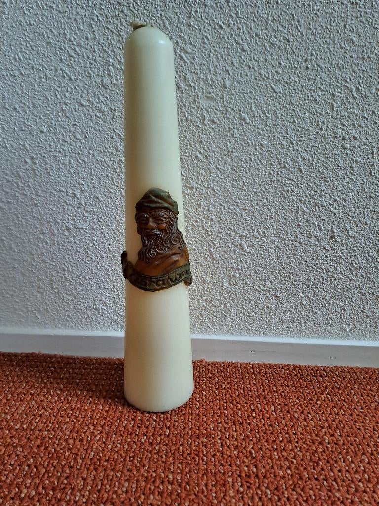 Abraham kaars, Ophalen, Overige materialen, 25 tot 50 cm, Zo goed als nieuw