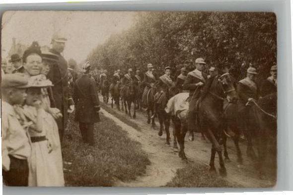 Nederhorst den Berg FOTOKAART 23 Aug. 1907 ZIE INFO