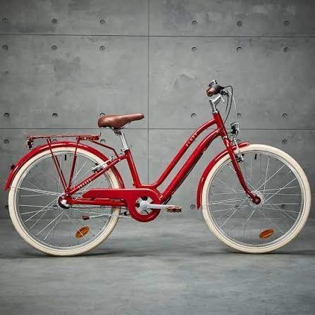Mooie Elops kinderfiets / Rood/ 24 inch/ 9-12 jaar/ I.Z.G.S., 20 inch of meer, Velgrem, Zo goed als nieuw, Ophalen