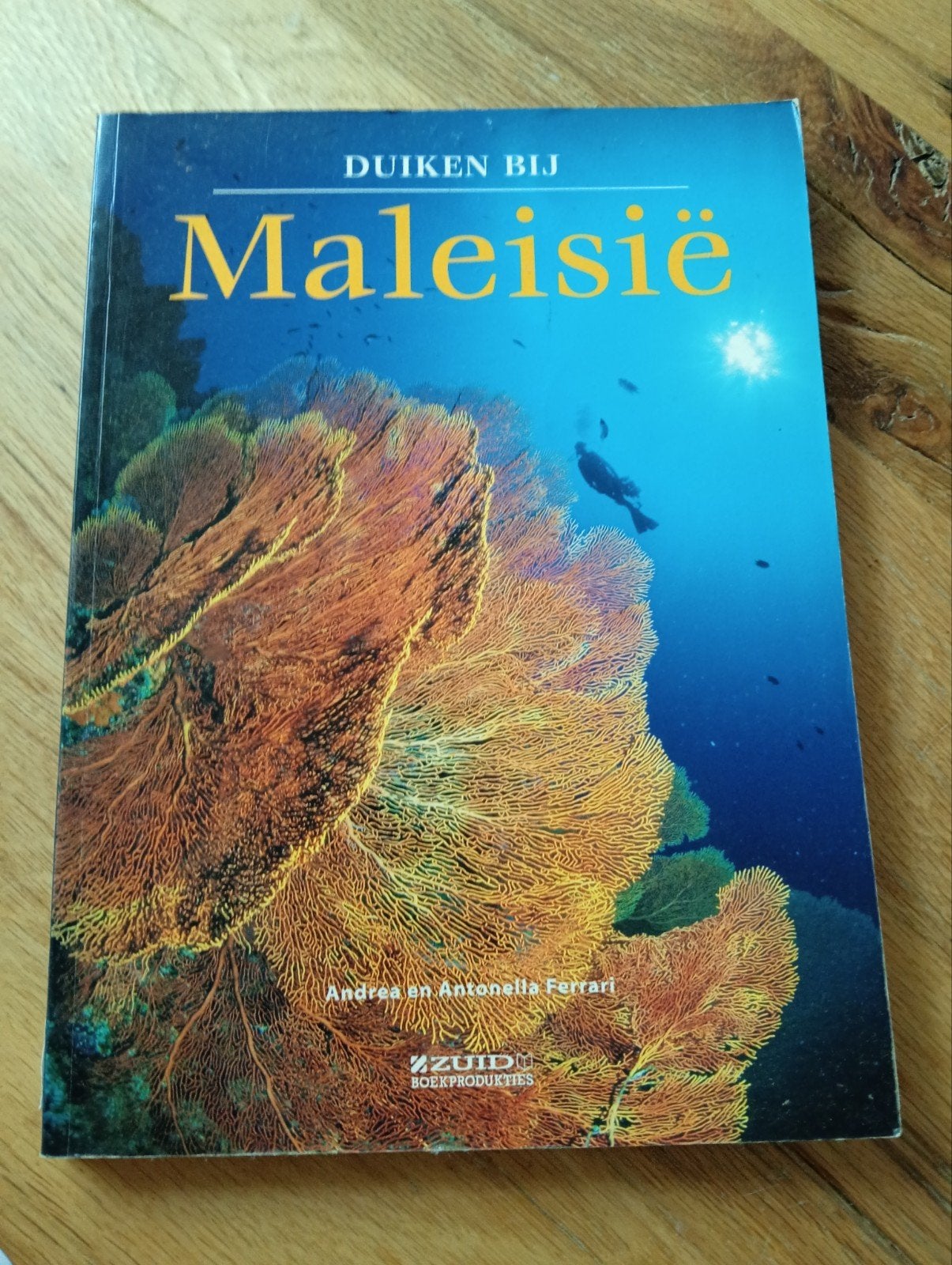 Duiken bij Maleisië - Reisgids met 117 afbeeldingen, Boeken, Ophalen of Verzenden, Reisgids of -boek, Gelezen, Overige merken
