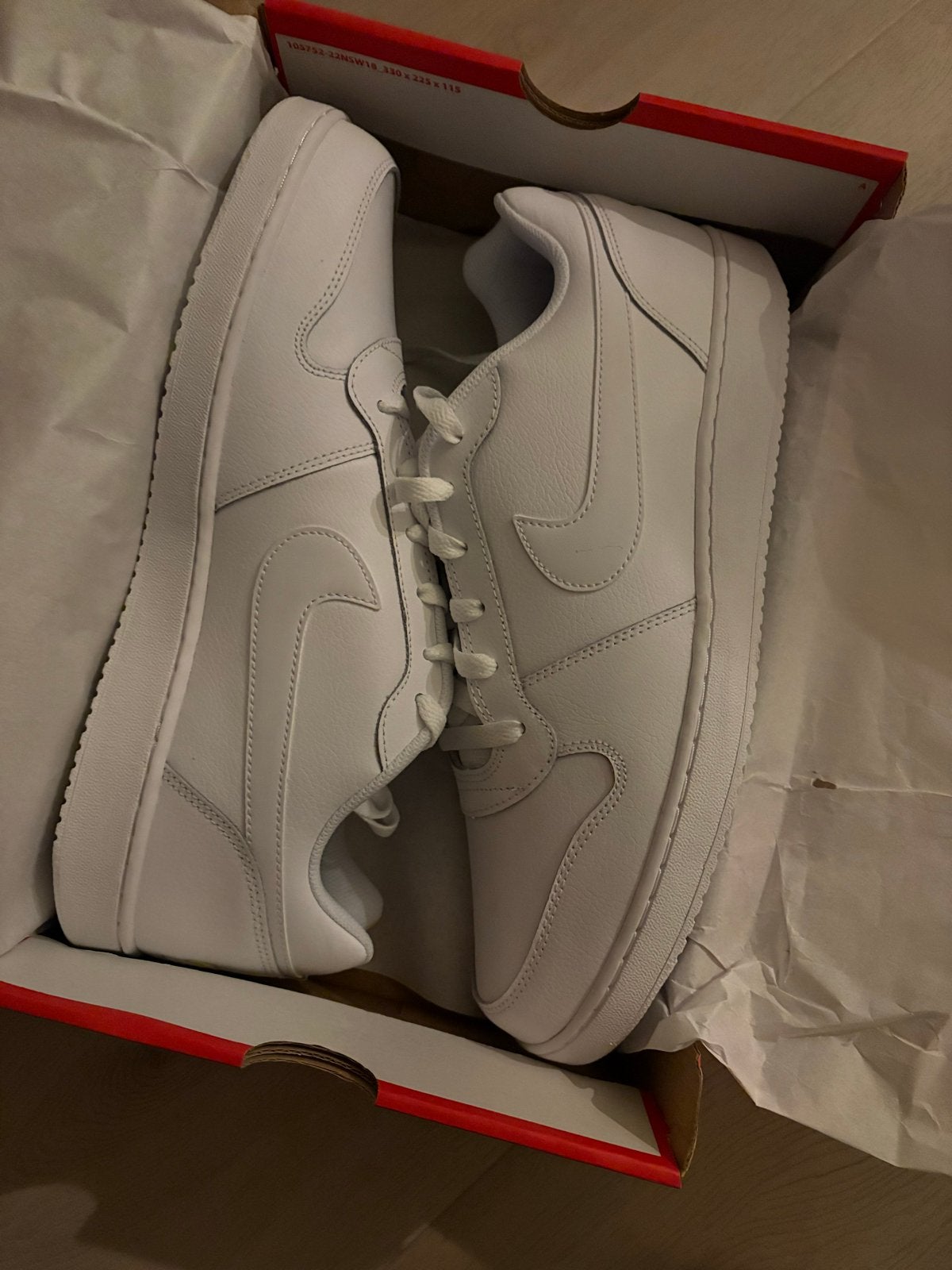 Nike Ebernon Low sneakers wit - Maat 47.5, Ophalen of Verzenden, Nieuw, Wit, Sneakers of Gympen
