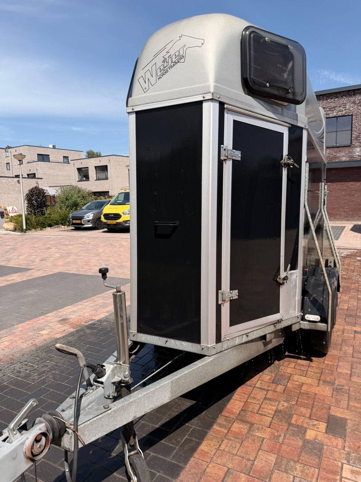 Weijer 1,5-paards trailer, Dieren en Toebehoren, Paarden en Pony's | Trailers en Aanhangwagens, Gebruikt, 1½-paards trailer, Ophalen