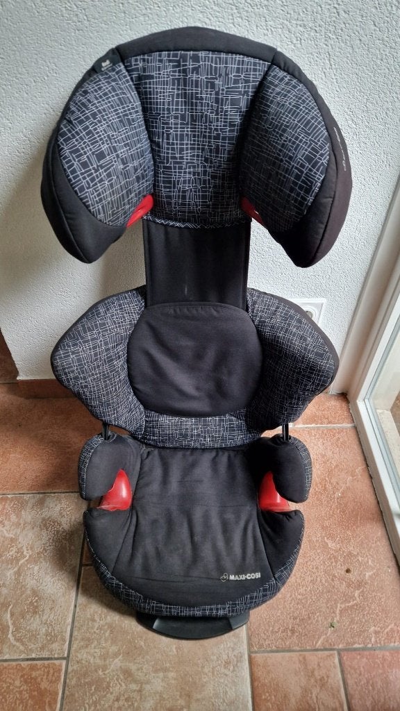 Maxi-Cosi Rodifix AP Blackgrid autostoel, Ophalen, Verstelbare rugleuning, Autogordel, 15 t/m 36 kg