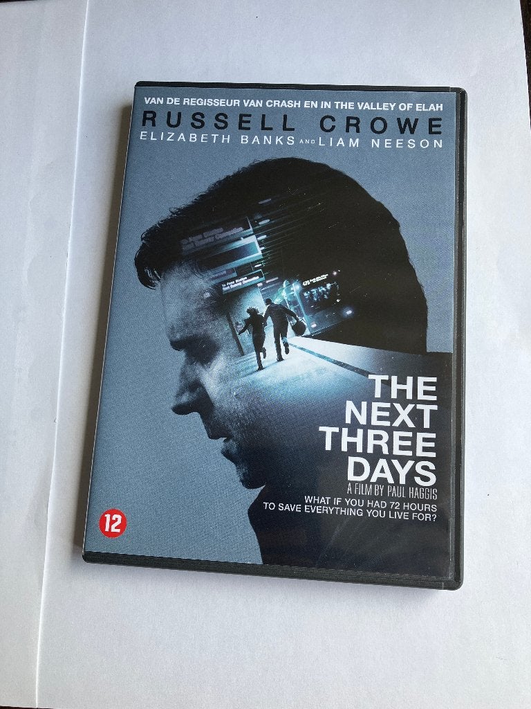 the next three days dvd russell crowe liam neeson, Alle leeftijden, Ophalen of Verzenden, Zo goed als nieuw