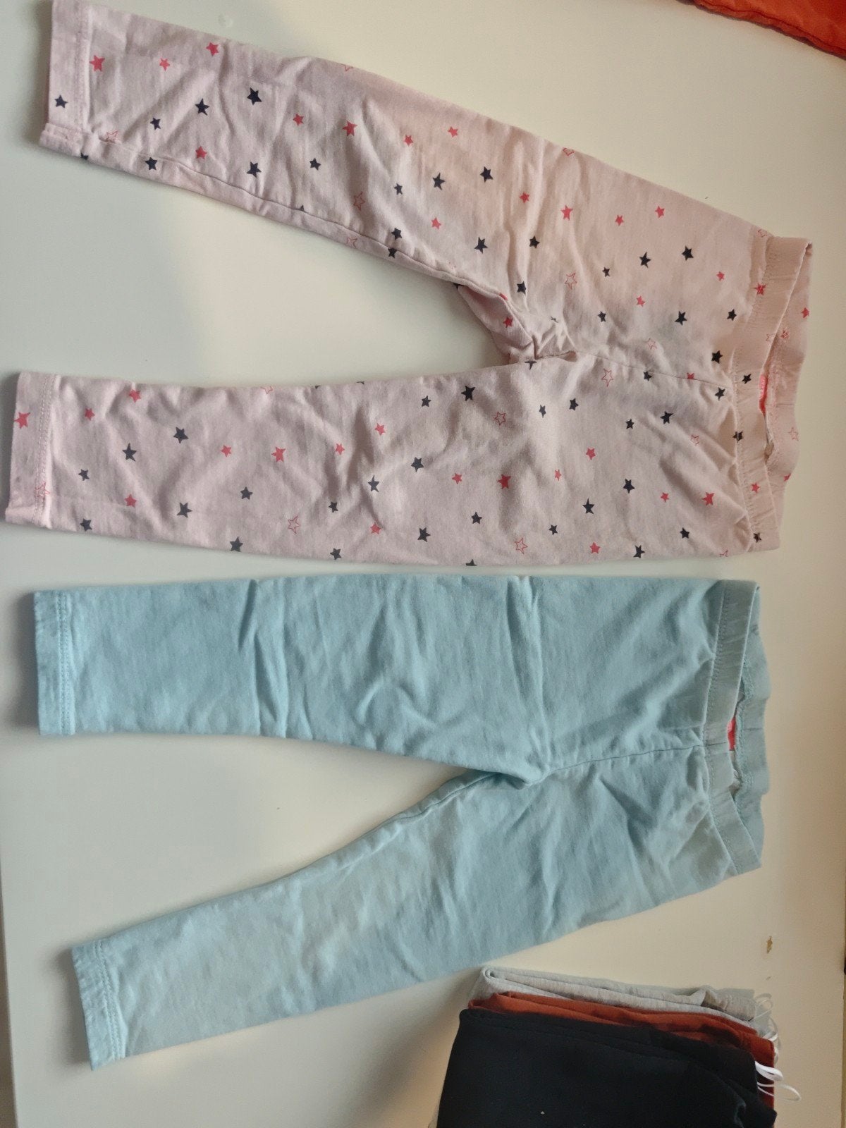 Roze en blauwe broekjes maat 86/92 (gratis af te halen), Ophalen, Gebruikt, Broekje, Meisje