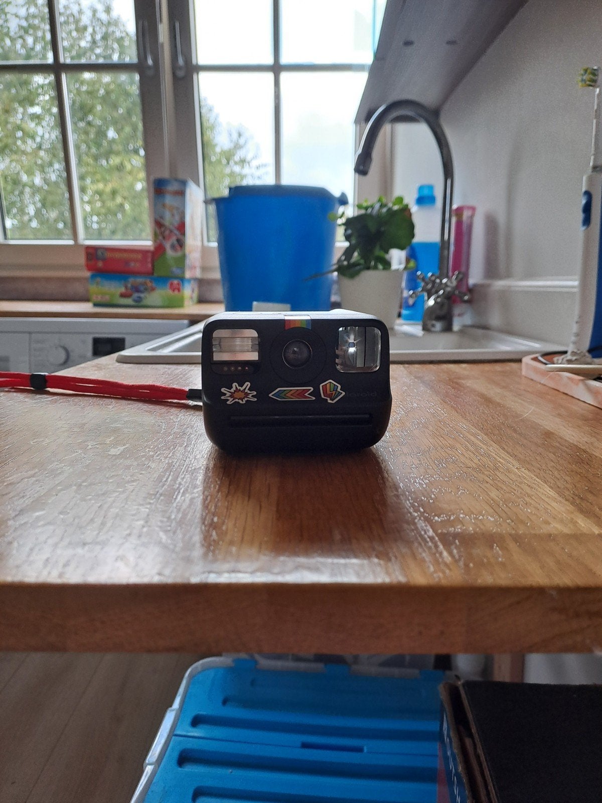Polaroid Go Instant Camera (Zwart) – Compacte pocketcamera!, Ophalen of Verzenden, Zo goed als nieuw, Polaroid, Polaroid