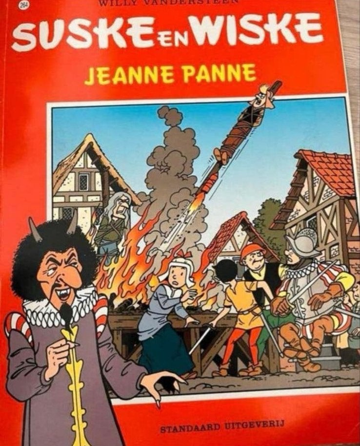 Suske en Wiske 264: Jeanne Panne - Willy Vandersteen, Eén stripboek, Ophalen of Verzenden, Gelezen