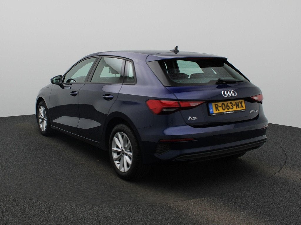 Audi A3 Sportback 30 TFSI Pro Line AUTOMAAT | ADAPTIEVE CRUI, Auto's, Audi, 12 maanden, Stof, Gebruikt, Blauw