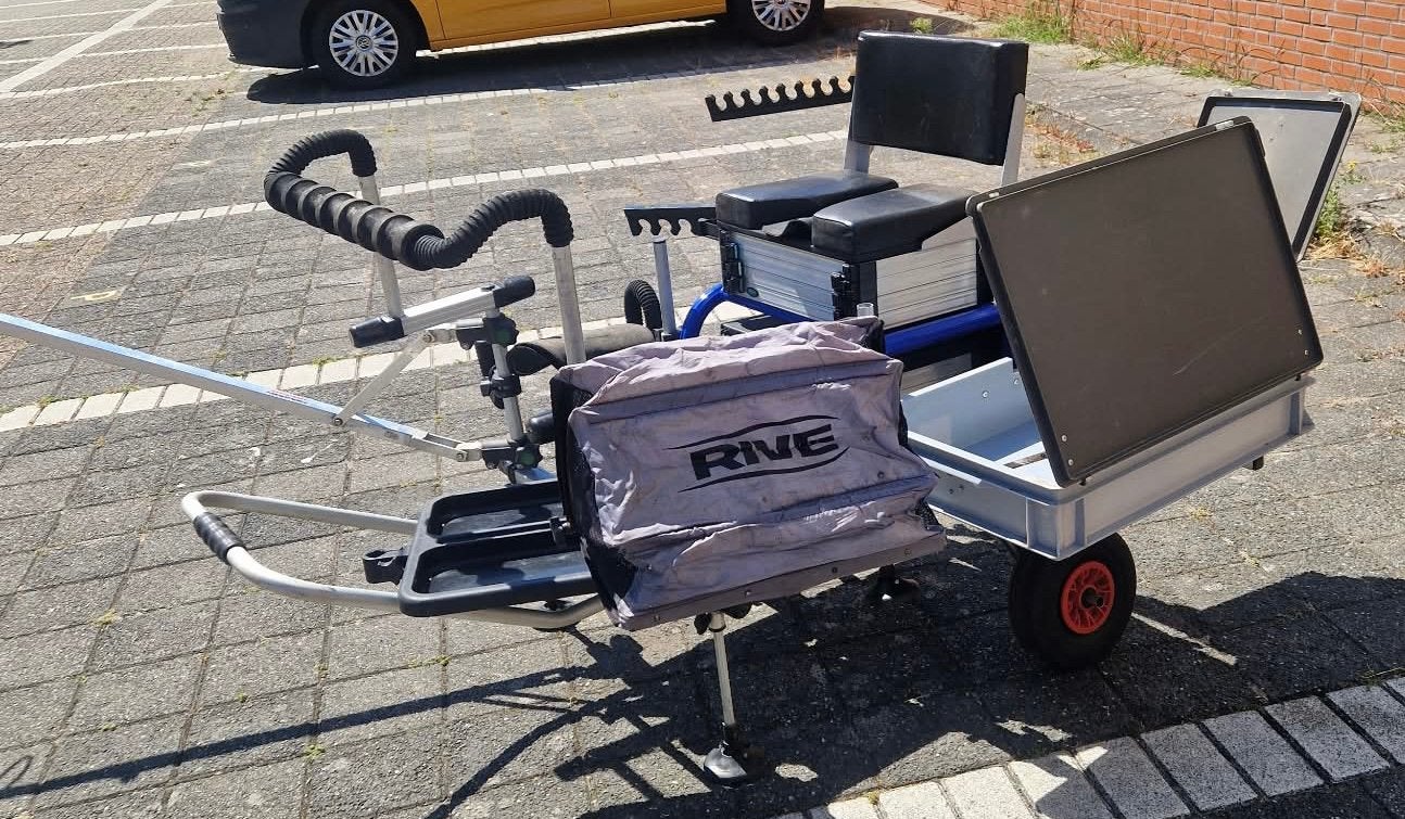 Rive viskist D25 met vele accesoires in zeer goede staat, Ophalen, Gebruikt, Overige typen
