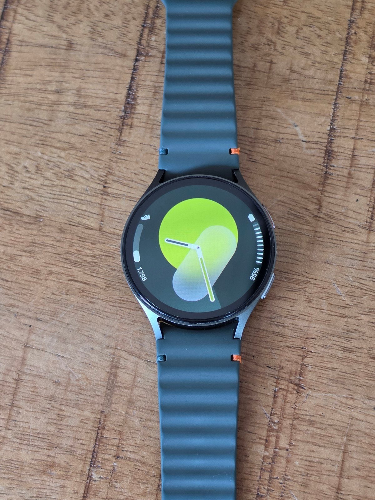 Samsung Galaxy Watch 7 44mm Bluetooth L310 Groen Smartwatch, Gebruikt, Ophalen of Verzenden, Samsung, Waterdicht