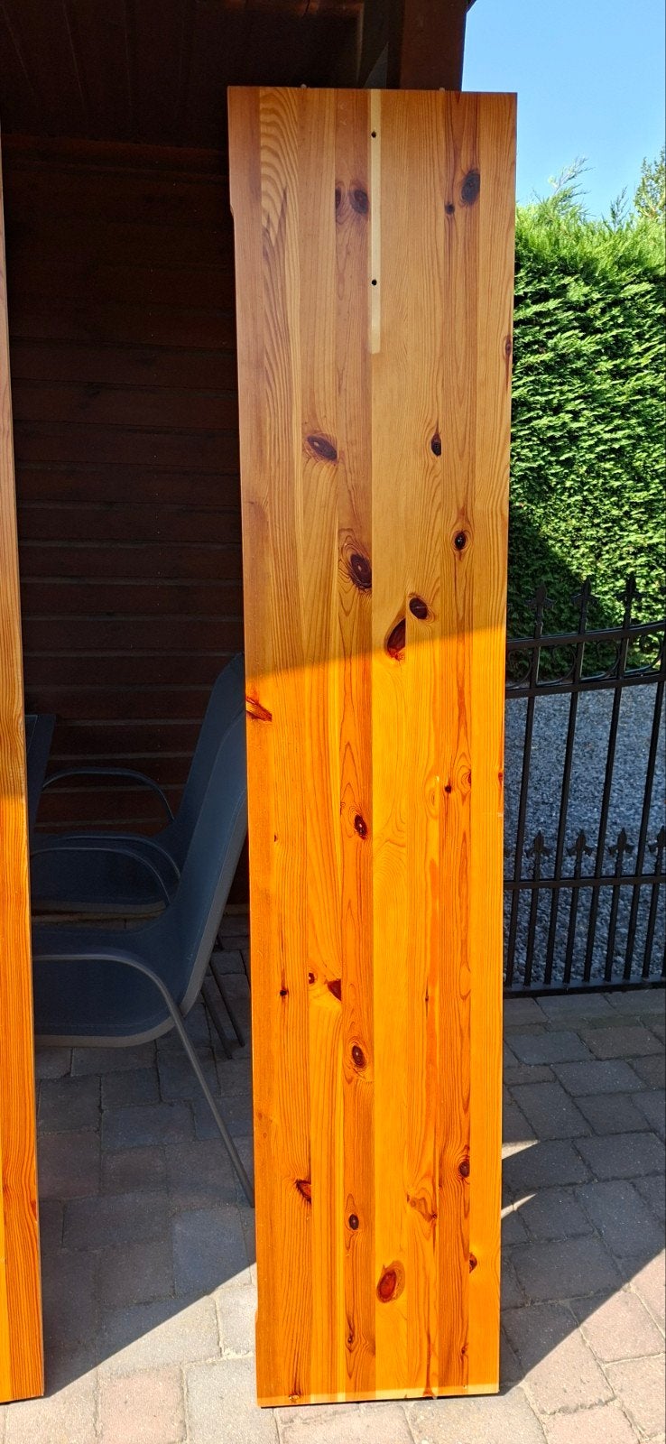 massief grenen panelen, Doe-het-zelf en Verbouw, Hout en Planken, Ophalen, Minder dan 25 mm, Grenen, Plank