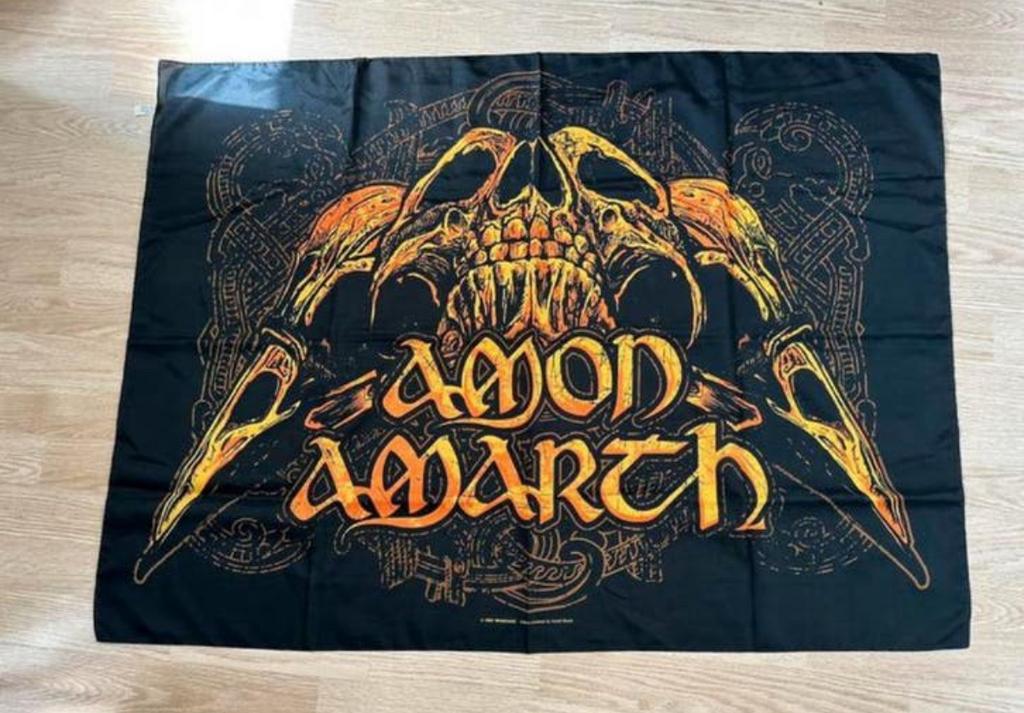 Amon Amarth vlag, Ophalen of Verzenden, Zo goed als nieuw