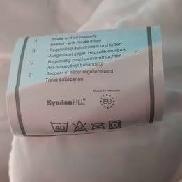 dekbed, Ophalen, Lits-jumeaux, Wit, Overige materialen