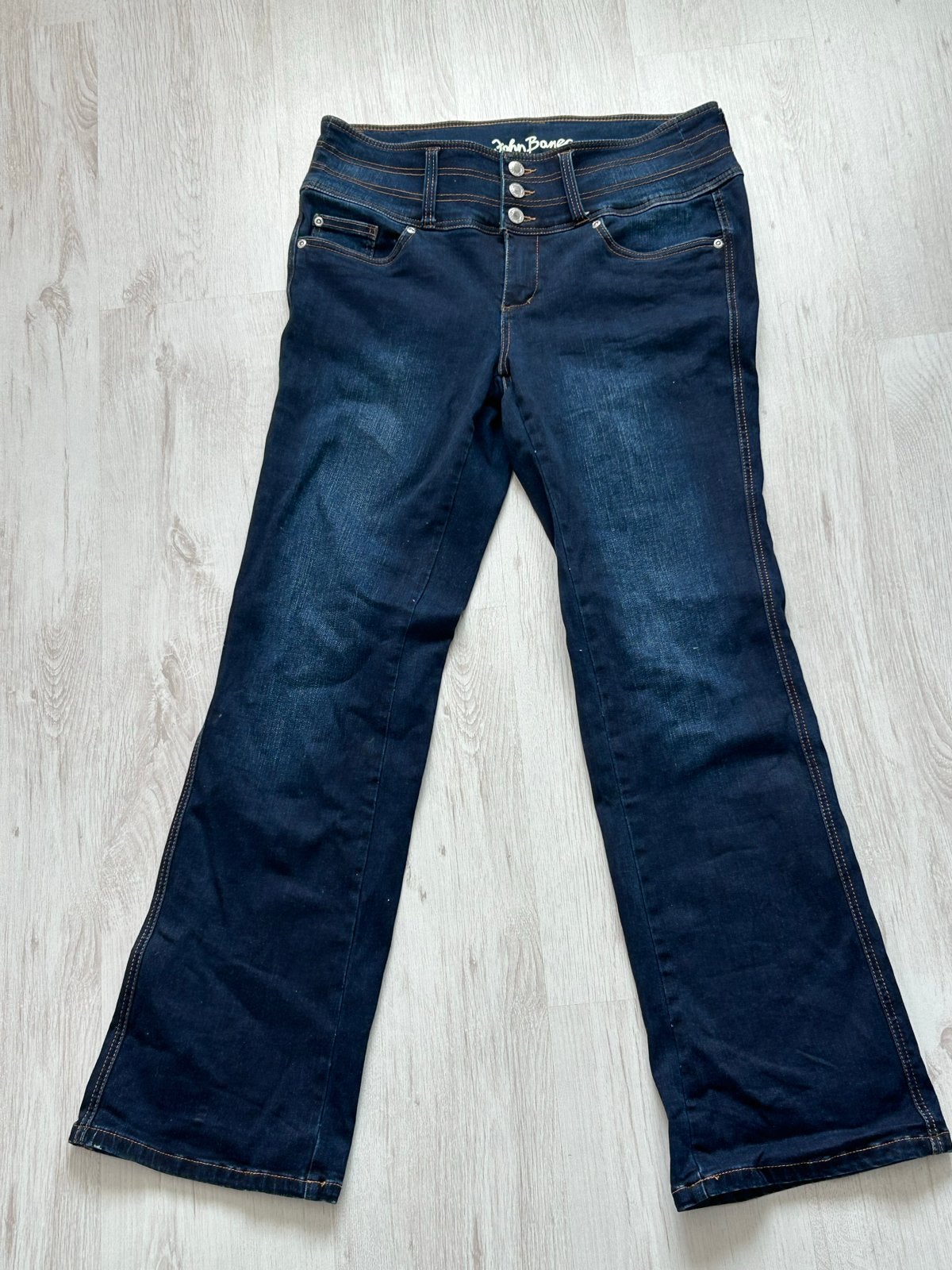 John Baner Jeanswear spijkerbroek - Zo goed als nieuw, Ophalen of Verzenden, Zo goed als nieuw, Blauw, W33 - W36 (confectie 42/44)
