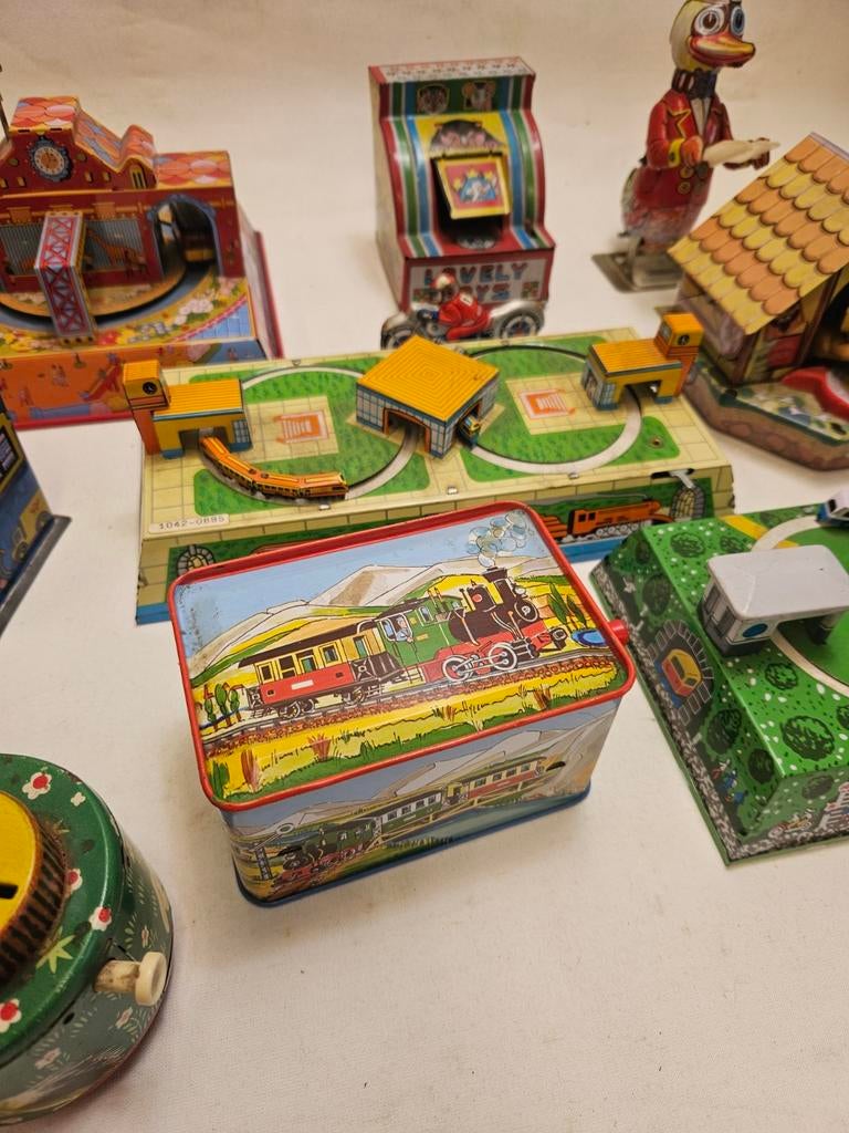 Vintage Blikken Speelgoed Collectie, Antiek en Kunst, Ophalen of Verzenden