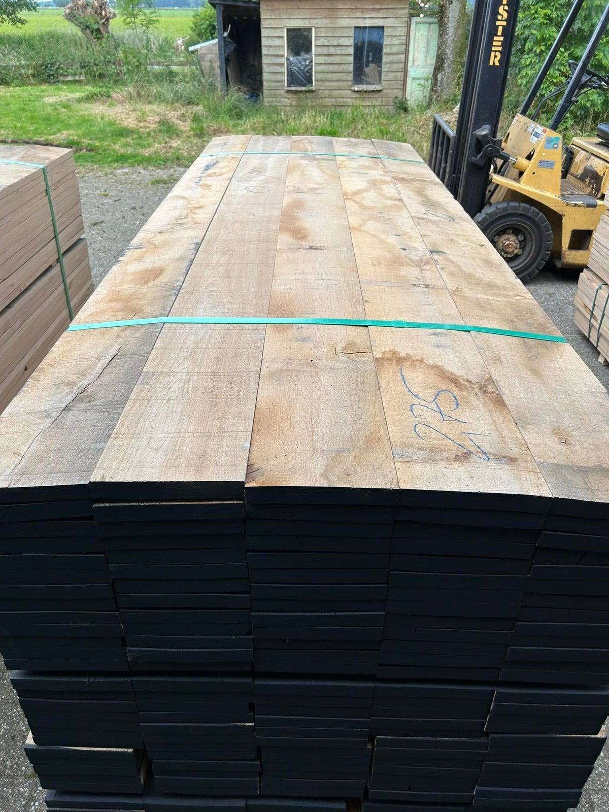 Eiken pakketen te koop. 27 mm dikte. 180/270 cm lengte, 25 tot 50 mm, Eiken, Nieuw, Ophalen of Verzenden