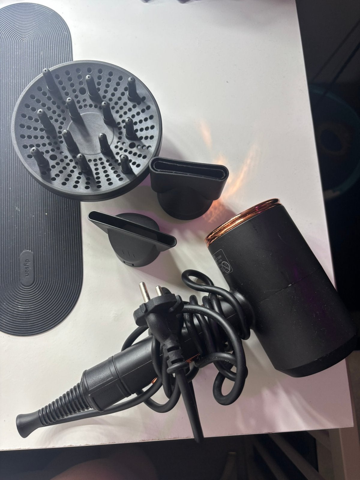 Rock&rose fohn met diffuser, Ophalen, Zo goed als nieuw, Haarverzorging