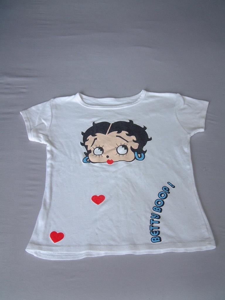 Netjes shirt Betty Boop, Kleding | Dames, T-shirts, Gedragen, Maat 38/40 (M), Overige kleuren, Korte mouw, Ophalen of Verzenden