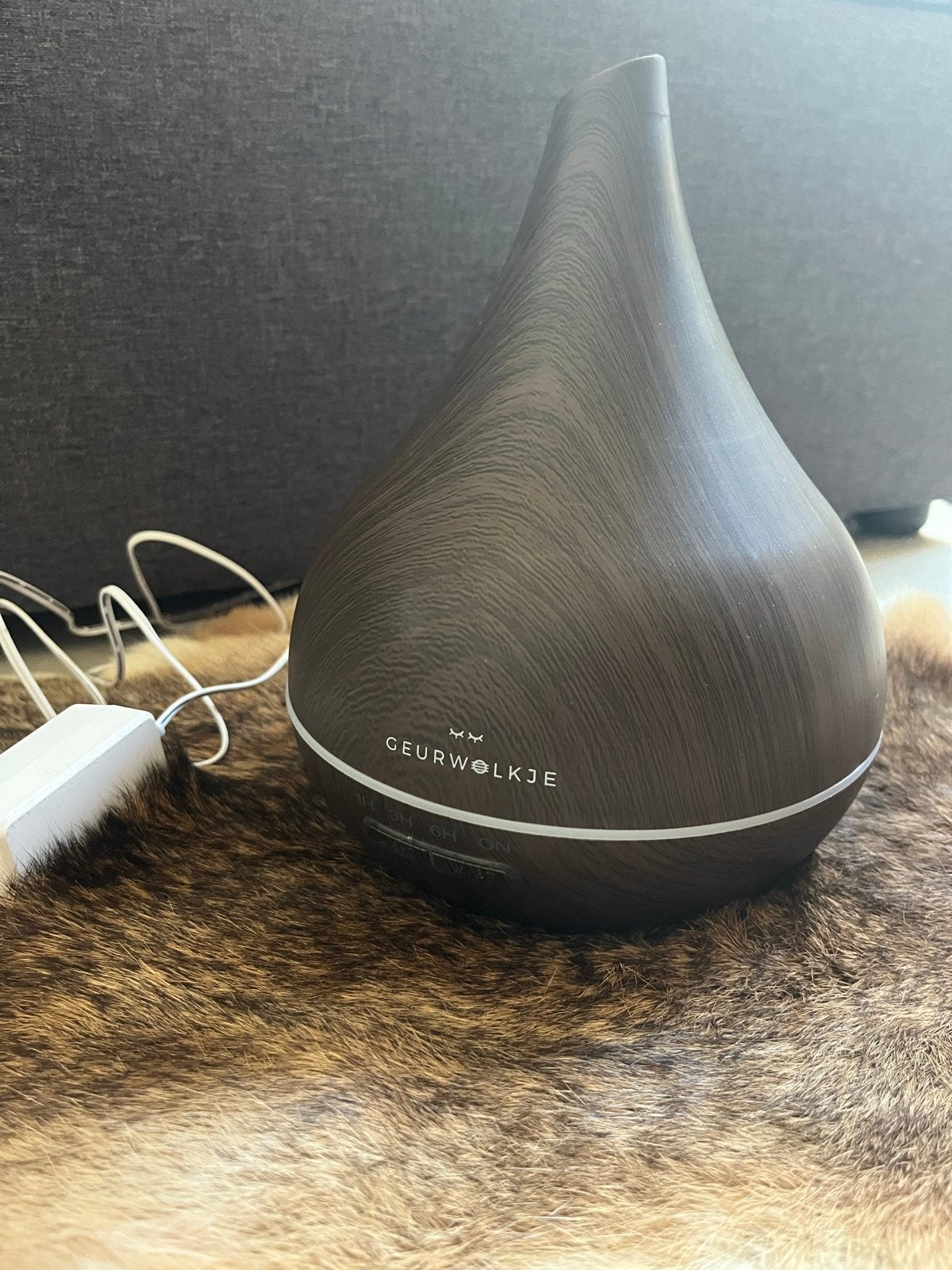 Geurwolkje aroma diffuser, Kunststof, Ophalen of Verzenden, Zo goed als nieuw, Modern