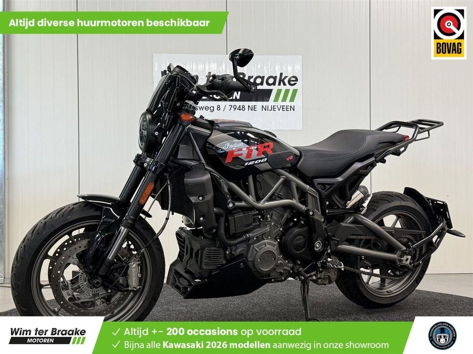Indian FTR 1200 ABS (bj 2023), Motoren, 1203 cc, 2 cilinders, Onbekend, Meer dan 35 kW