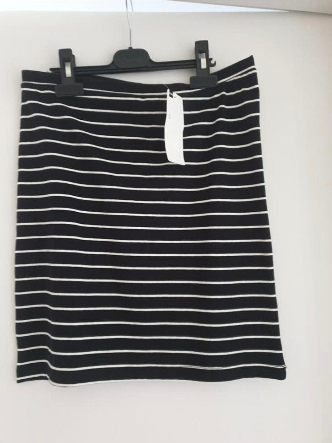 Hema rok rokje zwart wit gestreept mt s NIEUW, Kleding | Dames, Rokken, Zwart, Nieuw, Ophalen of Verzenden, Maat 36 (S)