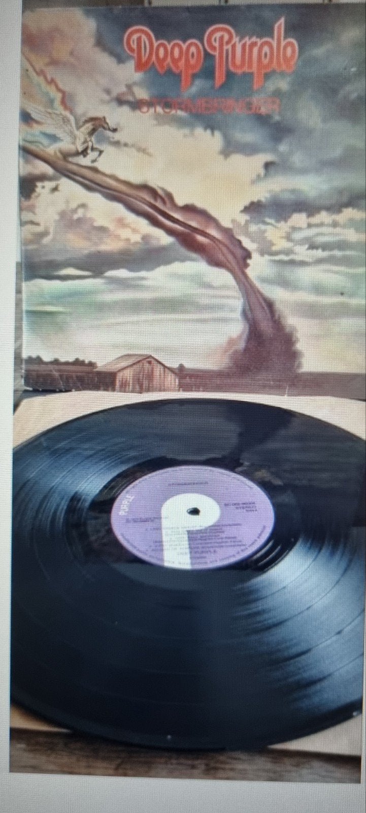 Deep Purple - Stormbringer LP (1974) - Classic Rock Vinyl, LP, Gebruikt, Originele persing, Ophalen of Verzenden