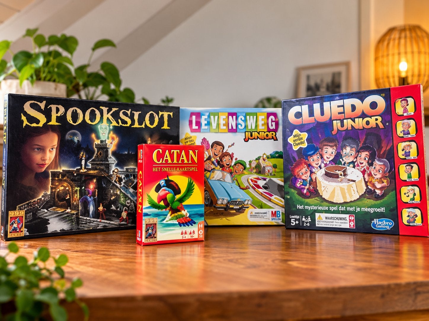 4 gezelschapsspellen | zo goed als nieuw, Ophalen of Verzenden, Zo goed als nieuw