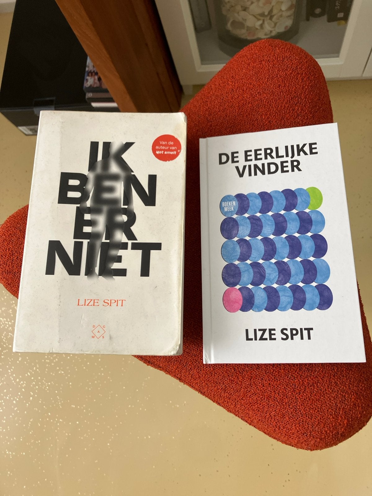 Boeken Lize Spit: Ik ben er niet & De eerlijke vinder, Boeken, Ophalen of Verzenden, Gelezen, België