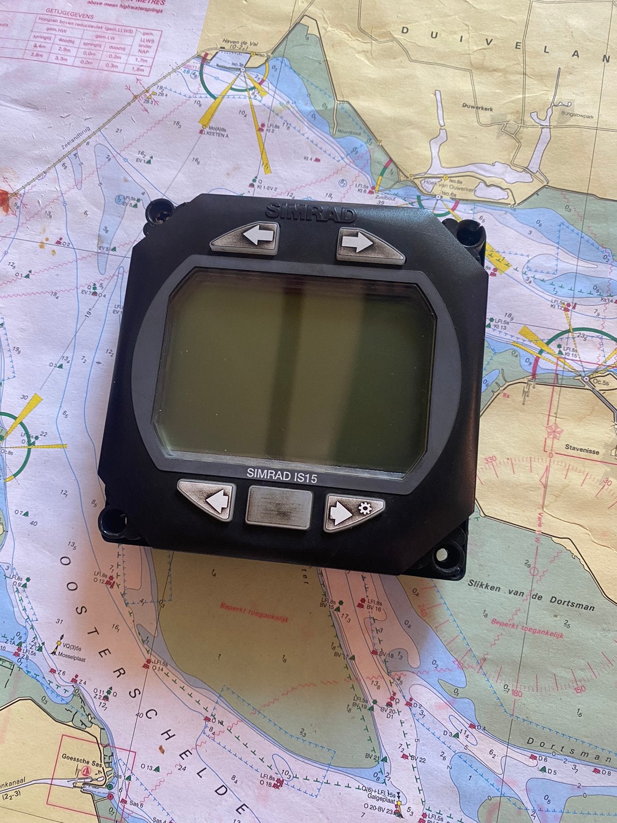 Simrad IS15 Combi instrument diepte snelheid, Ophalen of Verzenden, Gebruikt