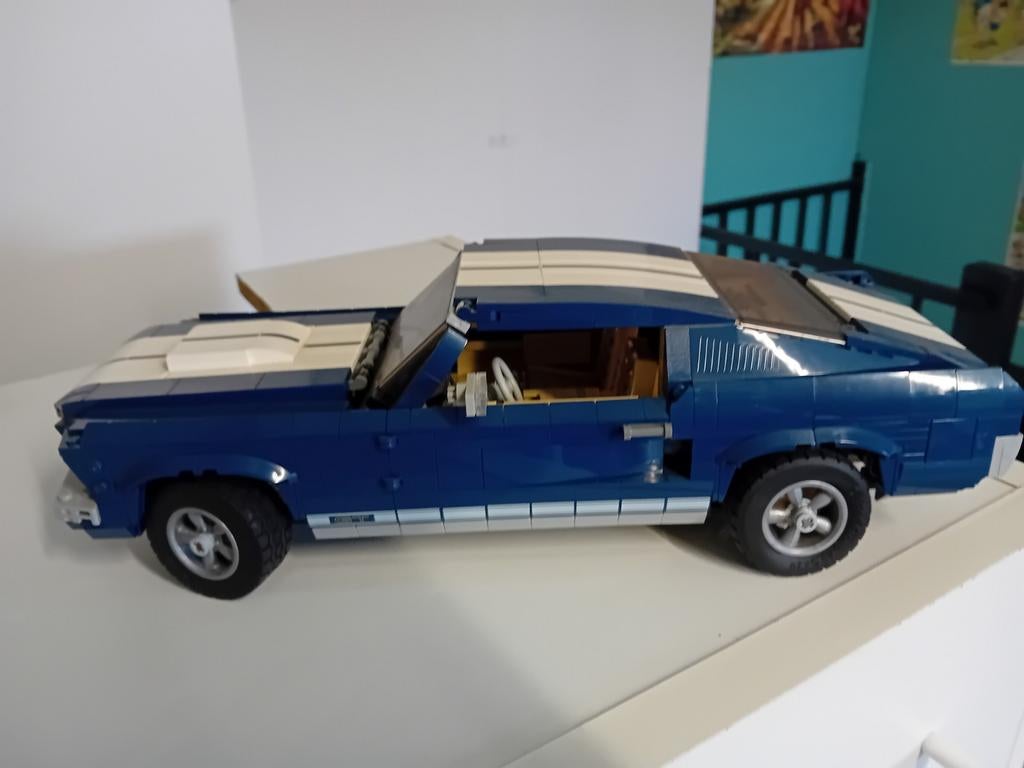 LEGO Creator Ford Mustang (10265) en Mini Cooper (10242), Ophalen, Compleet, Lego, Zo goed als nieuw