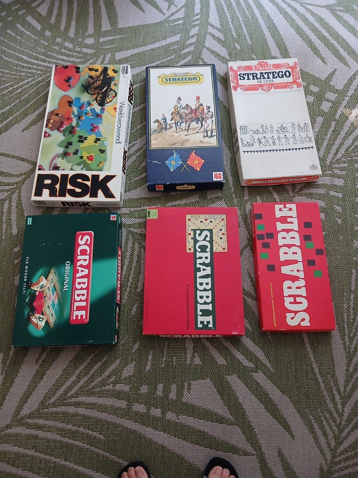 risk, stratego en scrabble, Ophalen of Verzenden