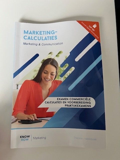 Marketing calculatie ISBN: 9789037263046 Know How, Boeken, Ophalen of Verzenden, Nieuw, Management