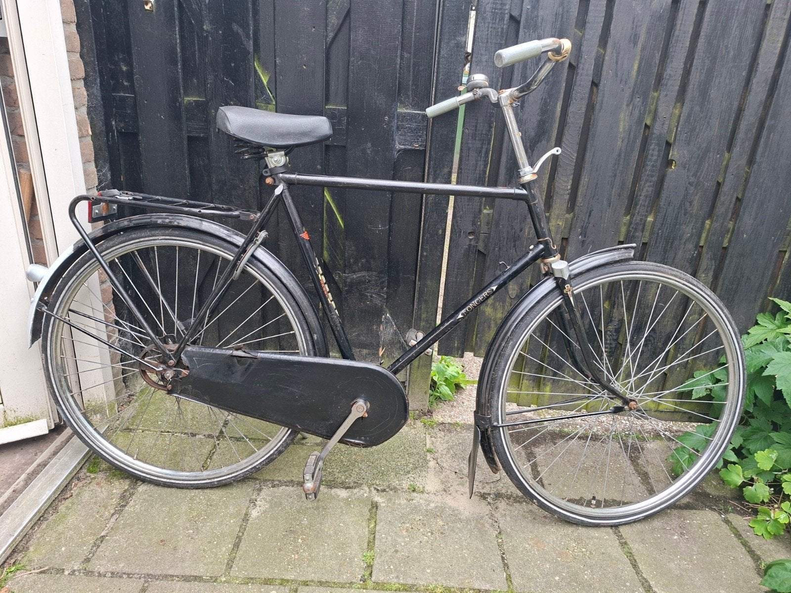 Fongers 28 Inch Framehoogte 57 cm. Terugtraprem., Fietsen en Brommers, Fietsen | Heren | Herenfietsen, Terugtraprem, Gebruikt