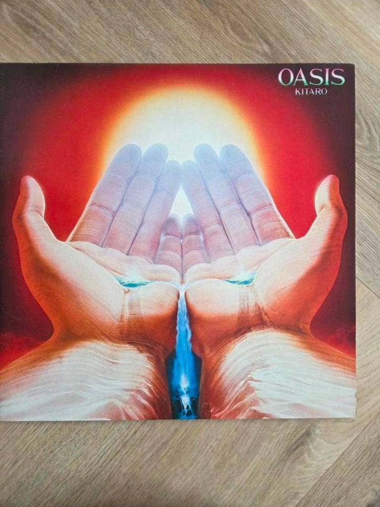 LP Oasis Kitaro, Cd's en Dvd's, Vinyl | Rock, Gebruikt, 1990 - 1999, Ophalen of Verzenden, 12 inch