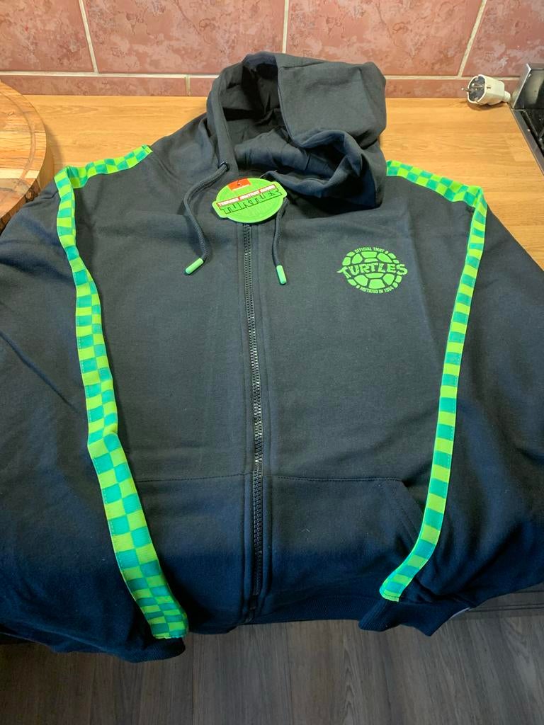 Difuzed Hoodie Turtles Zwart Maat L Nieuw, Ophalen of Verzenden, Nieuw