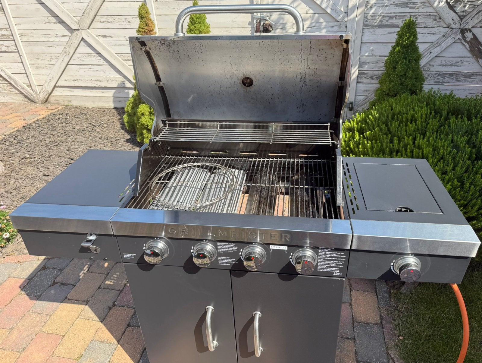 GRILLMEISTER GAS BBQ 4+1, Ophalen of Verzenden, Zo goed als nieuw