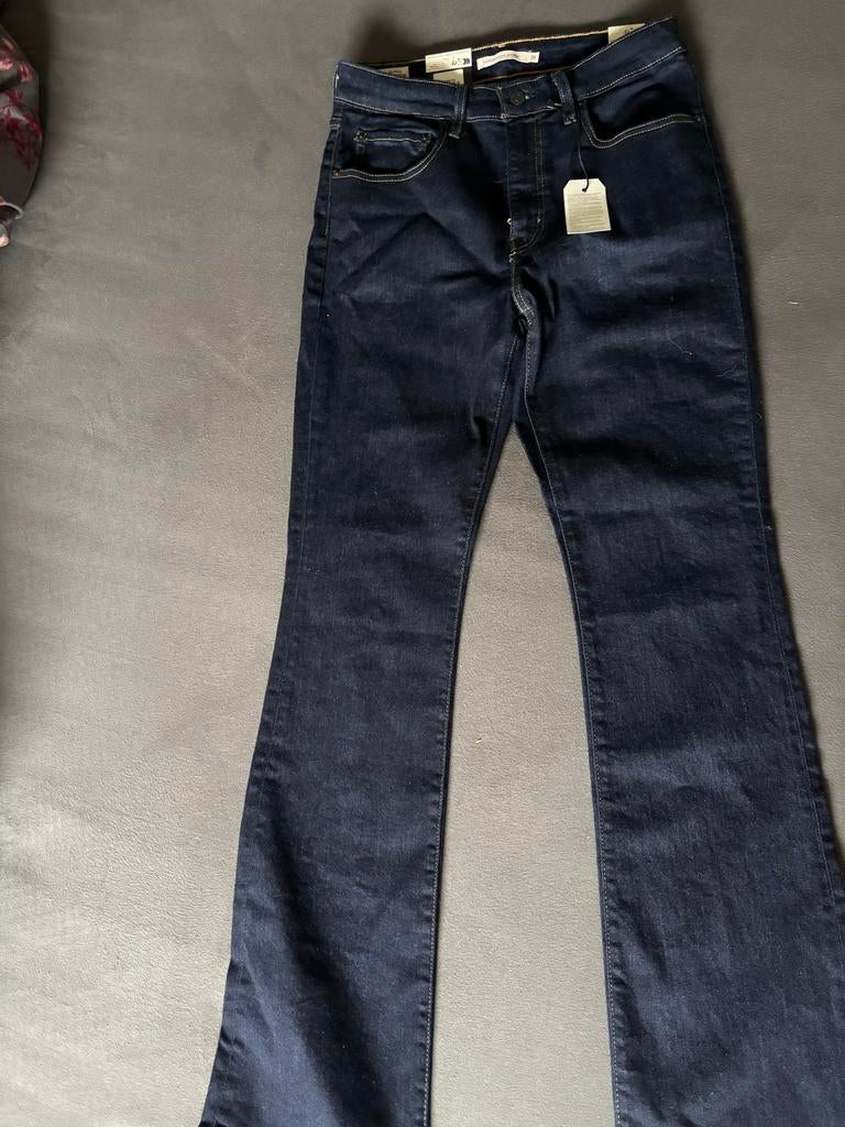 Nieuwe Levi's 725 High-Rise Bootcut Jeans W28/L32, Ophalen of Verzenden, Nieuw, Blauw, W28 - W29 (confectie 36)